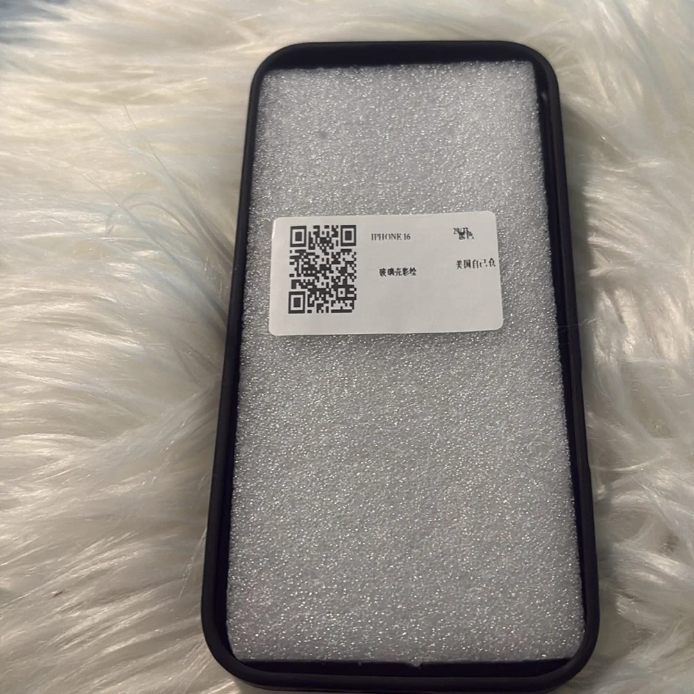 Black and Gray Autofocus Phone Case